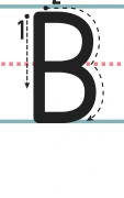 B büyük harf