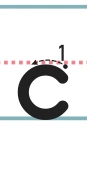 c küçük harf