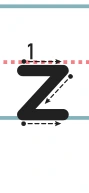 z küçük harf